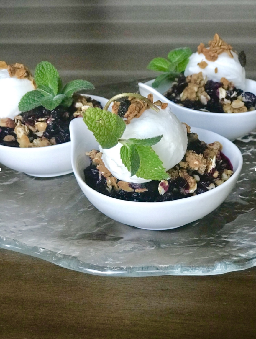 Try This Blueberry Cobbler