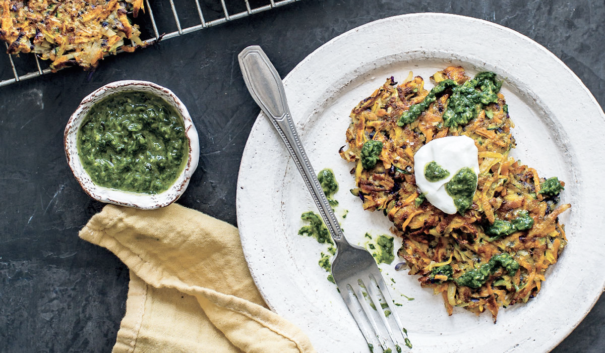 Sunday Dinner: Anne-Marie Bonneau's Eat-All-Your-Vegetables Pancakes