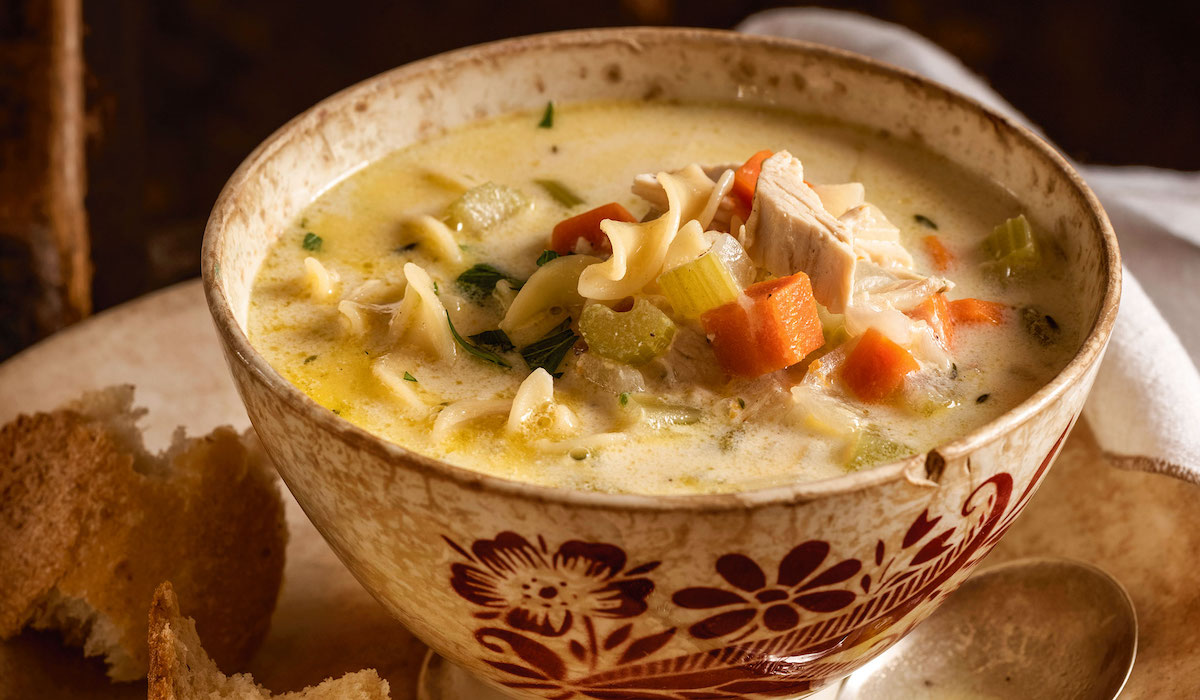 The Sunday Paper Dinner: Trisha Yearwood's Creamy Chicken Noodle Soup