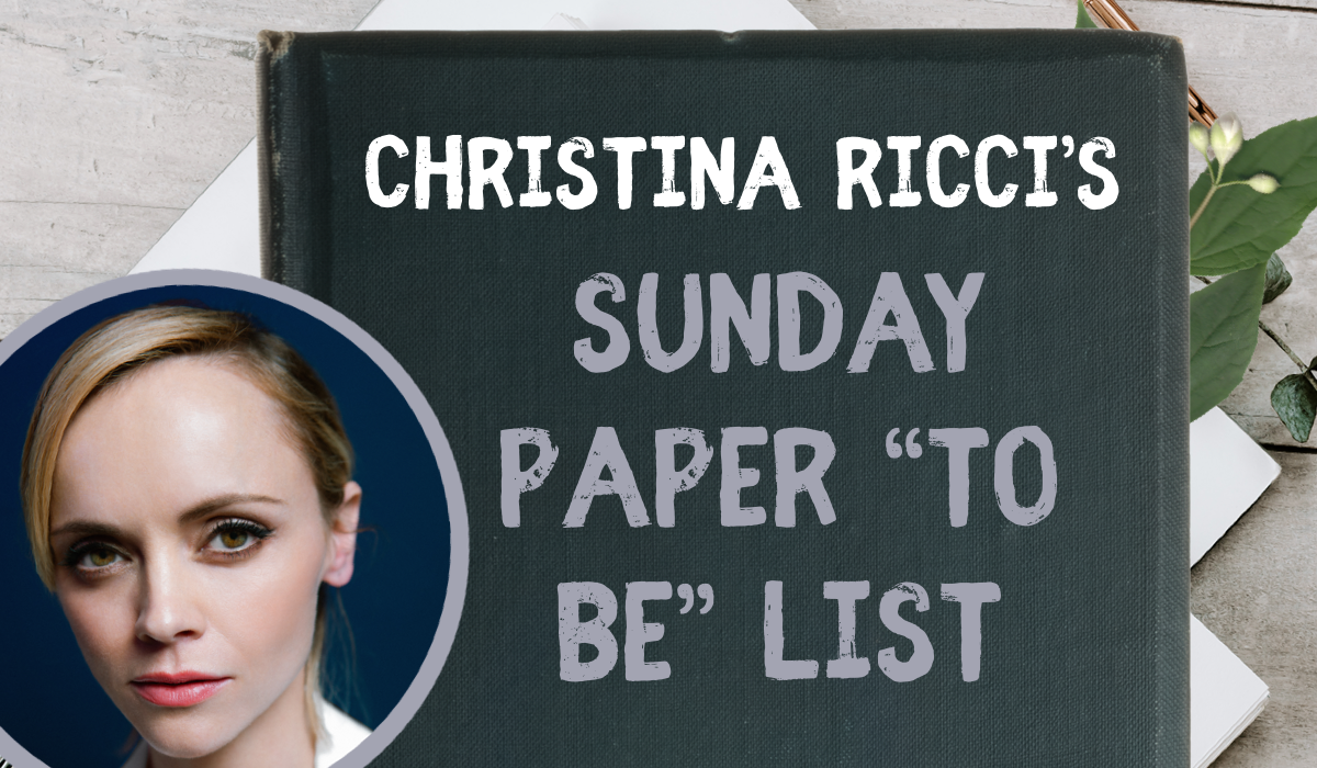 My Sunday Paper 'To Be' List