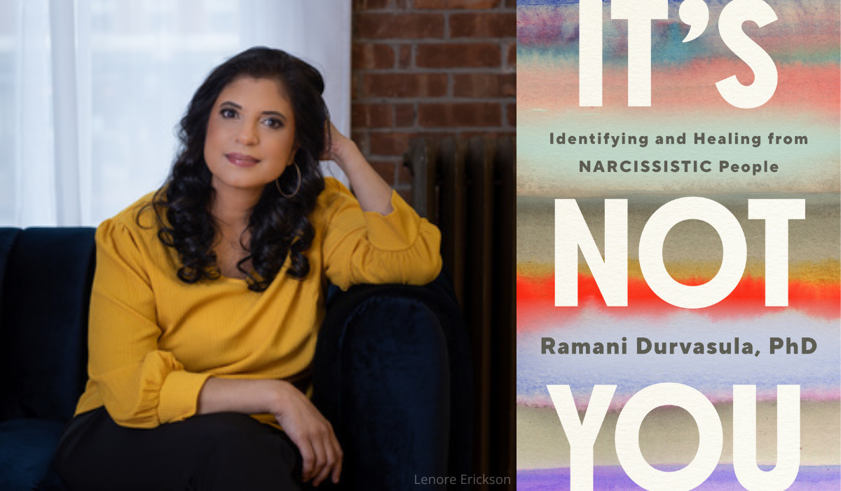 Ramani Durvasula ’s looking serene with her book It's Not You