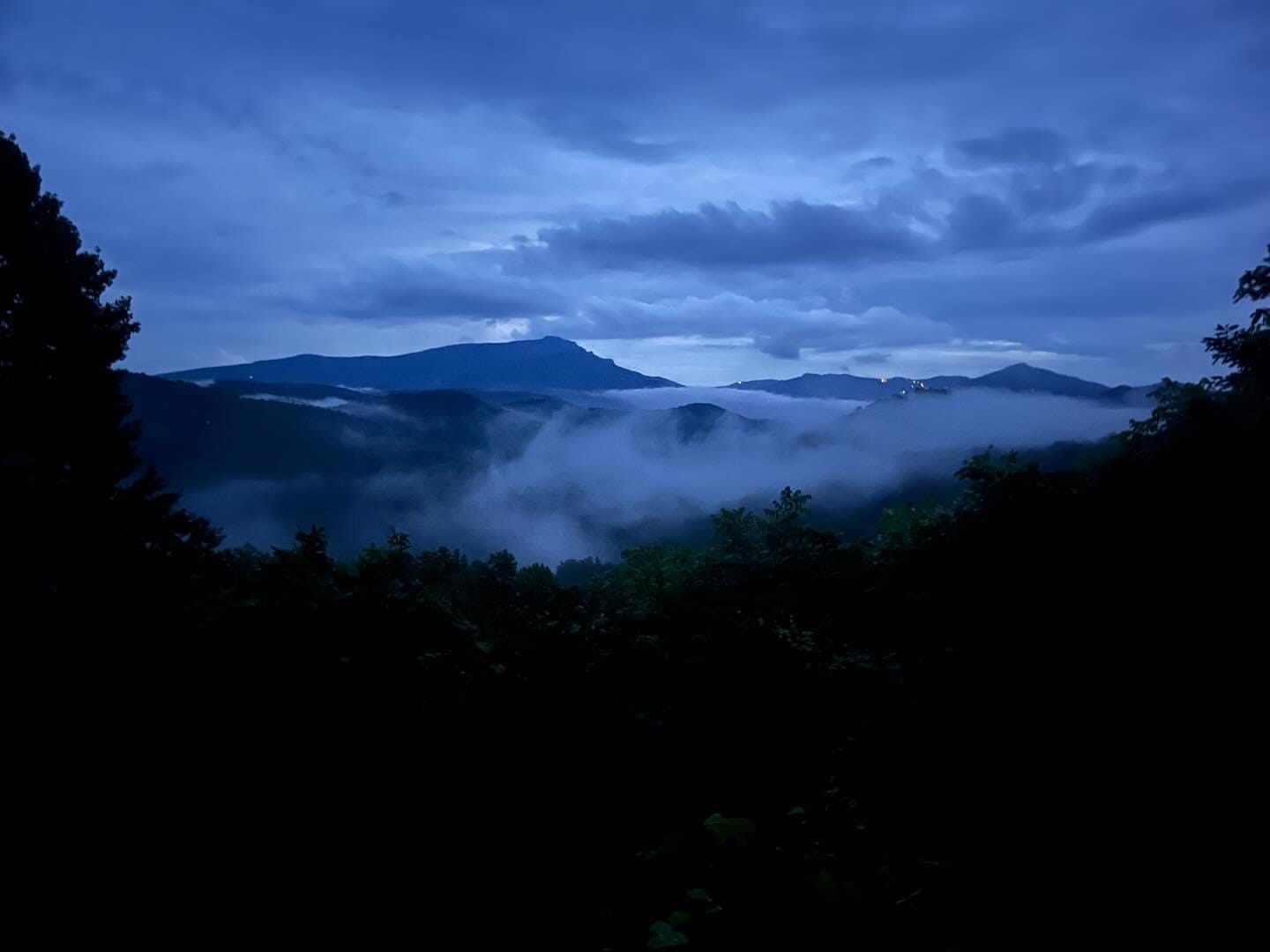 Blue Ridge Mountains.