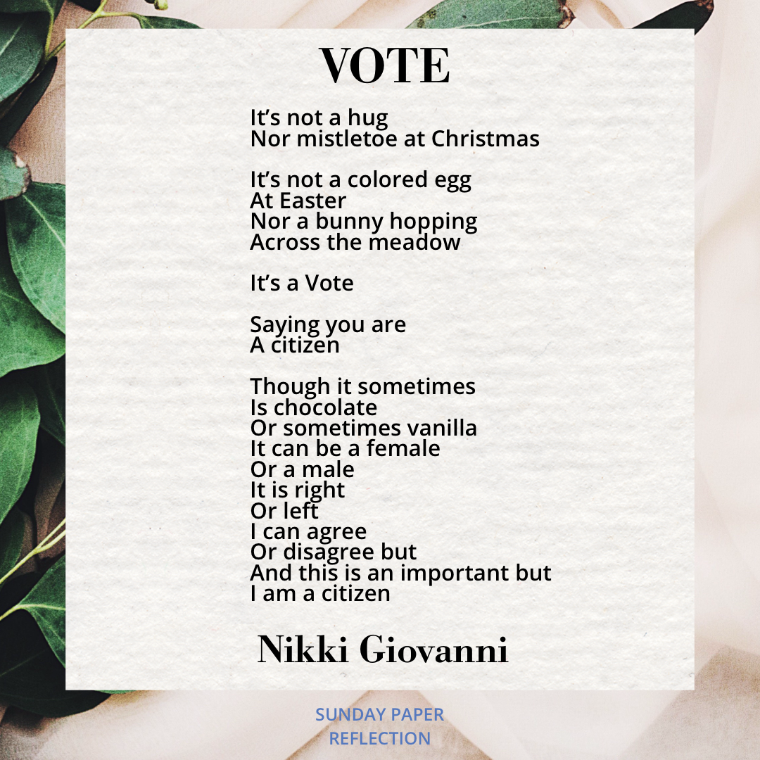 Vote by Nikki Giovanni