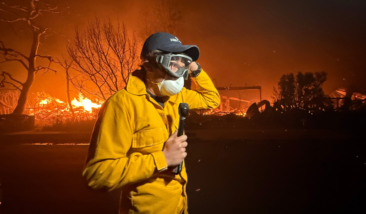 NBC Reporter Jacob Soboroff Is Covering the Wildfires. Here’s the Loss—and Hope—He’s Seeing