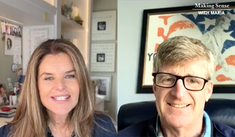 Maria Shriver and Patrick J. Kennedy, Making Sense with Maria.