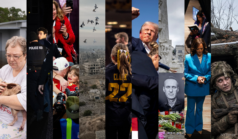 2024 in pictures by The New York Times.