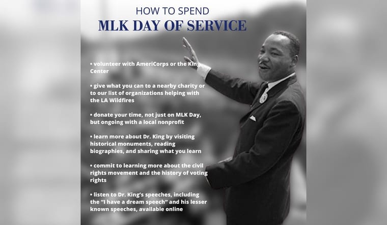 MLK Day of Service.